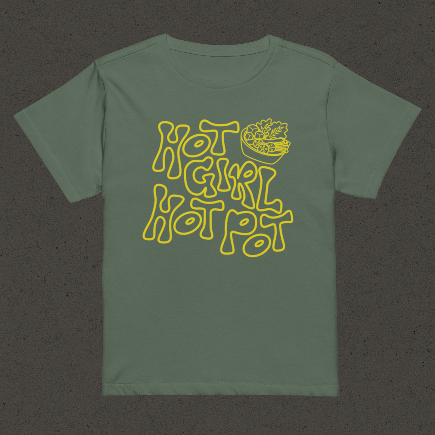 Hot Girl Hot Pot | Short Fit Tee