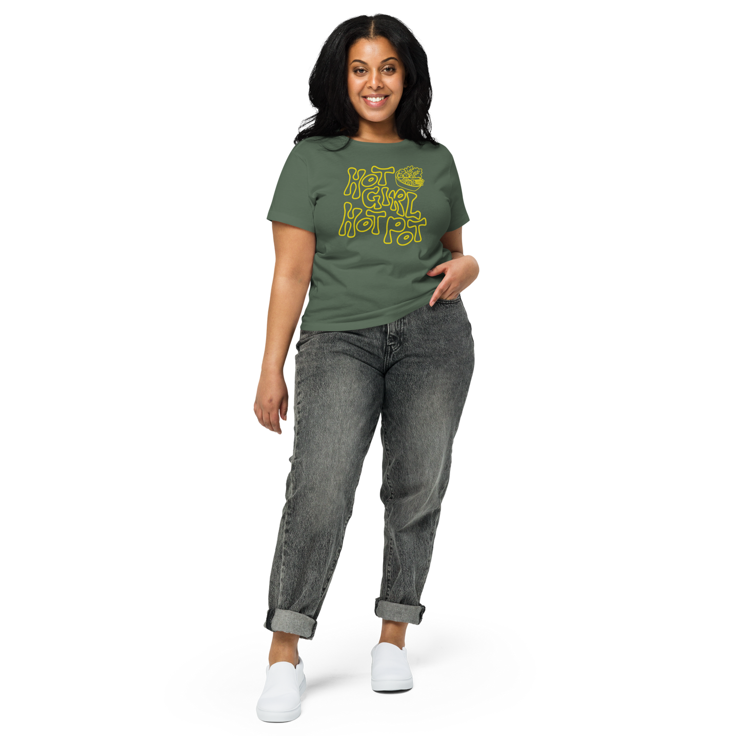 Hot Girl Hot Pot | Short Fit Tee